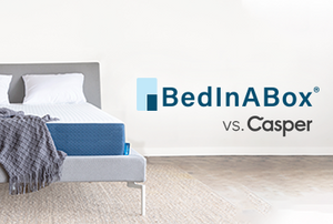 Bed in a box vs Casper Mattress in a box comparison